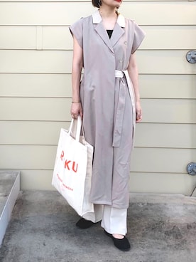 𝙔𝙐𝙆𝙄さん(レディース・162cm)の夏コーディネート