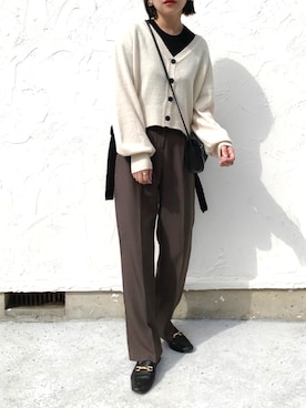 𝙔𝙐𝙆𝙄さん(レディース・162cm)の秋コーディネート
