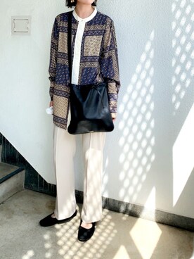 𝙔𝙐𝙆𝙄さん（レディース・162cm）の秋コーディネート