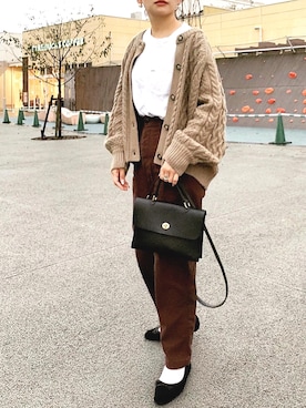 𝙔𝙐𝙆𝙄さん(レディース・162cm)の秋コーディネート