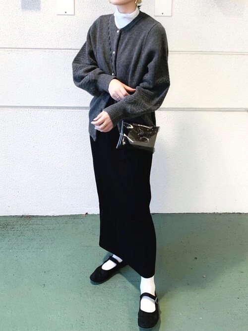 SLOBE IENA（スローブイエナ）の「ウールカシミヤ柄編みカーディガン