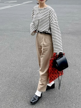 𝙔𝙐𝙆𝙄さん（レディース・162cm）の春コーディネート