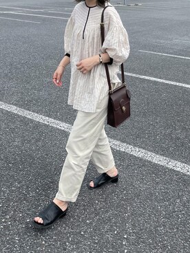 𝙔𝙐𝙆𝙄さん（レディース・162cm）の夏コーディネート