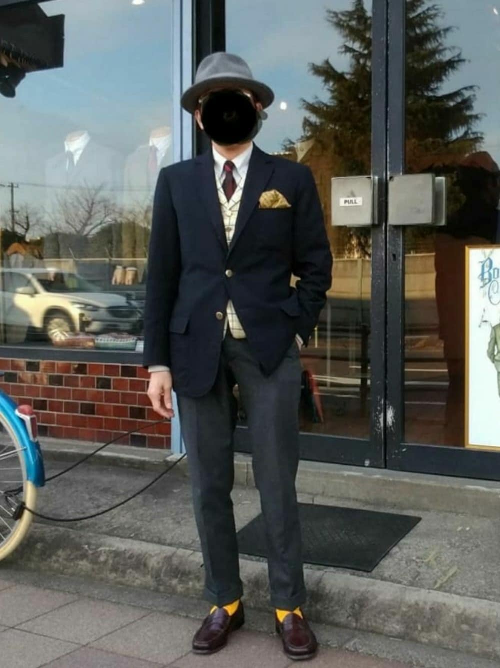 tradmania｜BOSTON TAILORのテーラードジャケットを使ったコーディネート WEAR