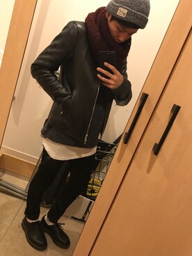 「リドム」｜「アイテム（財布/小物）」を使った、たーしさん（メンズ・169cm）の春コーディネート