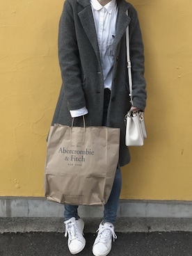 Nagisaさん（レディース・159cm）の冬コーディネート