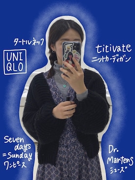 Nagisaさん（レディース・159cm）の冬コーディネート