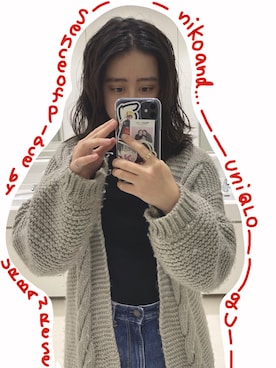 Nagisaさん（レディース・159cm）の冬コーディネート