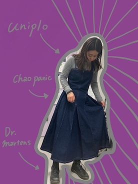 「chaopanic」｜Nagisaさん（レディース・159cm）の冬コーディネート