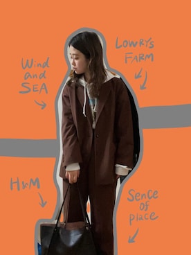 Nagisaさん(レディース・159cm)の冬コーディネート