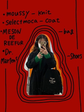 Nagisaさん（レディース・159cm）の冬コーディネート