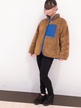 「ショッピング」｜「アイテム（ブーティ）」を使った、KOKOさん（レディース・158cm）の冬コーディネート
