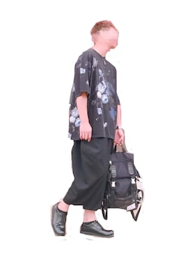 「LAD MUSICIAN（ラッドミュージシャン）のLAD MUSICIAN[ラッドミュージシャン]　BIG T-SHIRT（Tシャツ/カットソー、ブルー系）」を使った、yuさん（メンズ・182cm）の春コーディネート