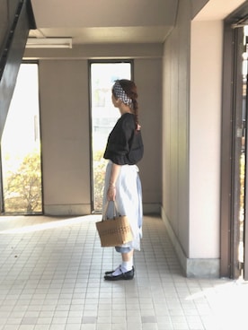 「CATWORTH（カットワース）のアイテム」を使った、wabisukeさん（レディース・160cm）の夏コーディネート