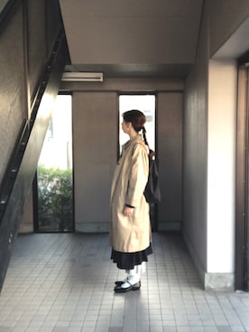 「susuri（ススリ）のアイテム」を使った、wabisukeさん（レディース・160cm）の冬コーディネート