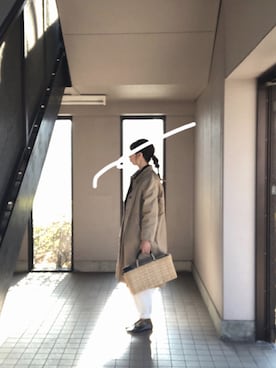 「ワランワヤン（ワランワヤン）のアイテム」を使った、wabisukeさん（レディース・160cm）の冬コーディネート