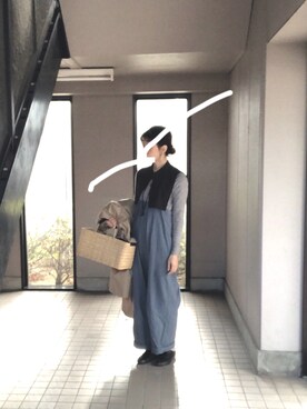 「ワランワヤン（ワランワヤン）のアイテム」を使った、wabisukeさん（レディース・160cm）の冬コーディネート