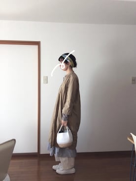 「ワランワヤン（ワランワヤン）のアイテム」を使った、wabisukeさん（レディース・160cm）の春コーディネート