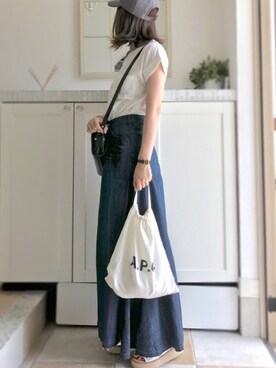 「maypol（マイポル）のアイテム」を使った、miiimさん（レディース・159cm）の夏コーディネート