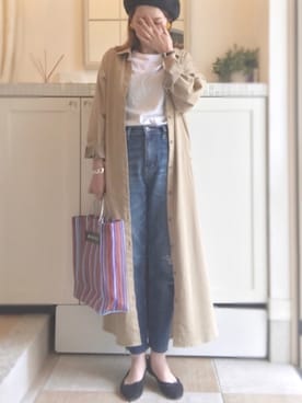 miiimさん（レディース・159cm）の春コーディネート