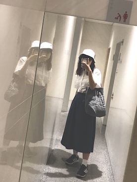 「日常」｜「アイテム（帽子）」を使った、Komasawaさん（レディース・170cm）の秋コーディネート