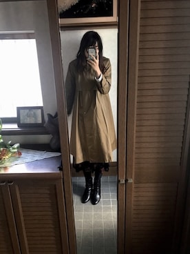 「chloma（クロマ）のアイテム」を使った、Komasawaさん（レディース・170cm）の秋コーディネート