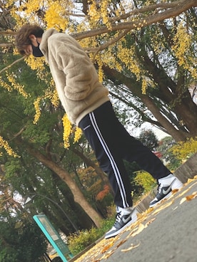 「CONVERSE（コンバース）のアイテム（パンツ）」を使った、♧yu-ki♧さん（メンズ・178cm）の冬コーディネート
