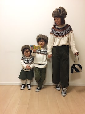 Sean & Rosaさん（キッズ・90cm）の冬コーディネート