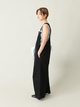 Fujiwara Shokoさん（レディース・162cm）の冬コーディネート