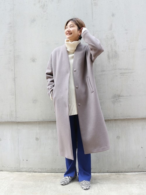 JOURNAL STANDARD 　スーパー140ビーバーVネックコートXS〜M JOURNAL STANDARD（ジャーナルスタンダード）の「スーパー140