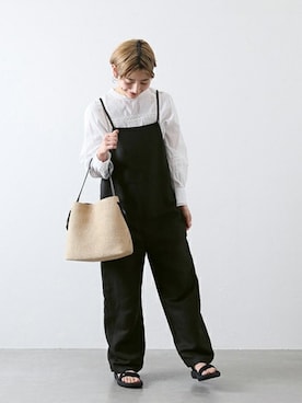 「ジャーナルスタンダード」｜Fujiwara Shokoさん（レディース・162cm）の冬コーディネート