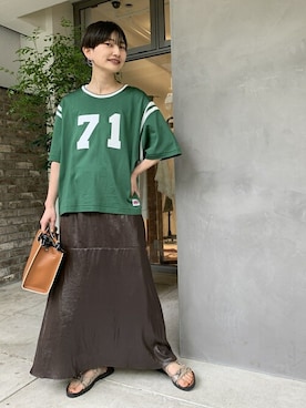 「ナンバリング」｜Fujiwara Shokoさん（レディース・162cm）の春コーディネート