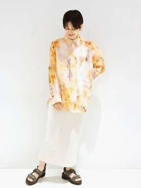 Fujiwara Shokoさんのコーディネート