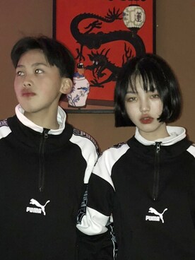 「アイテム（アンダーウェア）」を使った、禀川野狗-さん（レディース・164cm・10代）の冬コーディネート