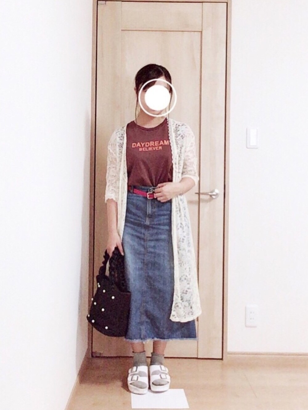 「カジュアル、プチプラコーデ、サンダル、GU、グラフィックＴ」｜harumioさん（レディース・151cm）の夏コーディネートの1枚目の写真