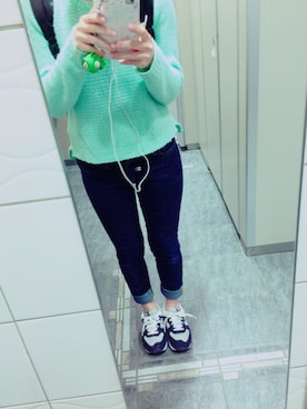 「青系コーデ」｜こっちゃんさん（レディース・151cm）の秋コーディネート