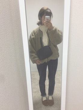 __kkkkさん（レディース・152cm）の冬コーディネート