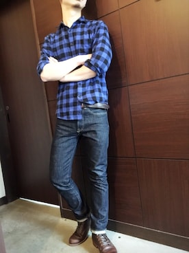 「ドラフトリーバイス」｜taikingさん（メンズ・173cm）の冬コーディネート
