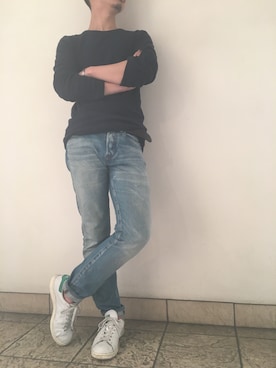「ドラフトリーバイス」｜「アイテム（アクセサリー）」を使った、taikingさん（メンズ・173cm）の冬コーディネート