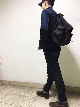 「ドラフトリーバイス」｜「アイテム（ブーツ）」を使った、taikingさん（メンズ・173cm）の冬コーディネート