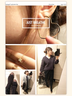 「アラフォーコーデ」｜「アイテム（その他アウター）」を使った、ととらむねさん（レディース・162cm）の冬コーディネート