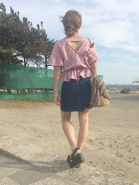 ほりちゃんさん（レディース・154cm）の夏コーディネート