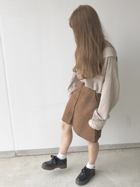 ほりちゃんさん（レディース・154cm）の秋コーディネート