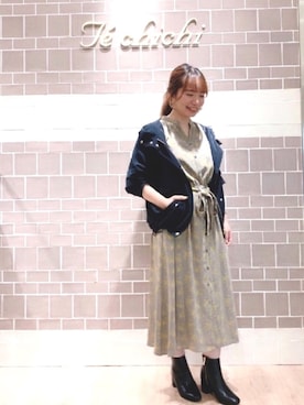 「Te chichi（テチチ）のアイテム（マウンテンパーカー）」を使った、akiosuさん（レディース・153cm）の秋コーディネート