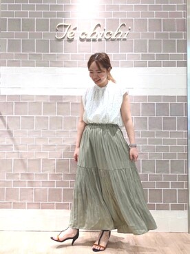 akiosuさん（レディース・153cm）の夏コーディネート