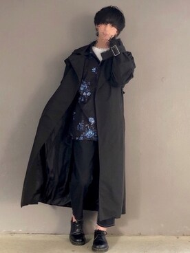 「BLACK LABEL CRESTBRIDGE（ブラックレーベル・クレストブリッジ）のアイテム（Tシャツ/カットソー）」を使った、shuさん（メンズ・166cm）の秋コーディネート