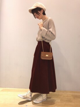 なつみさん（レディース・164cm）の秋コーディネート