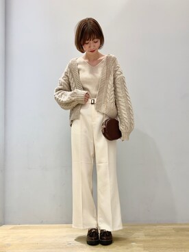 なつみさん（レディース・164cm）の秋コーディネート
