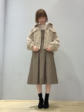 なつみさん（レディース・164cm）の冬コーディネート