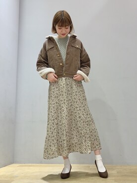 なつみさん（レディース・164cm）の冬コーディネート